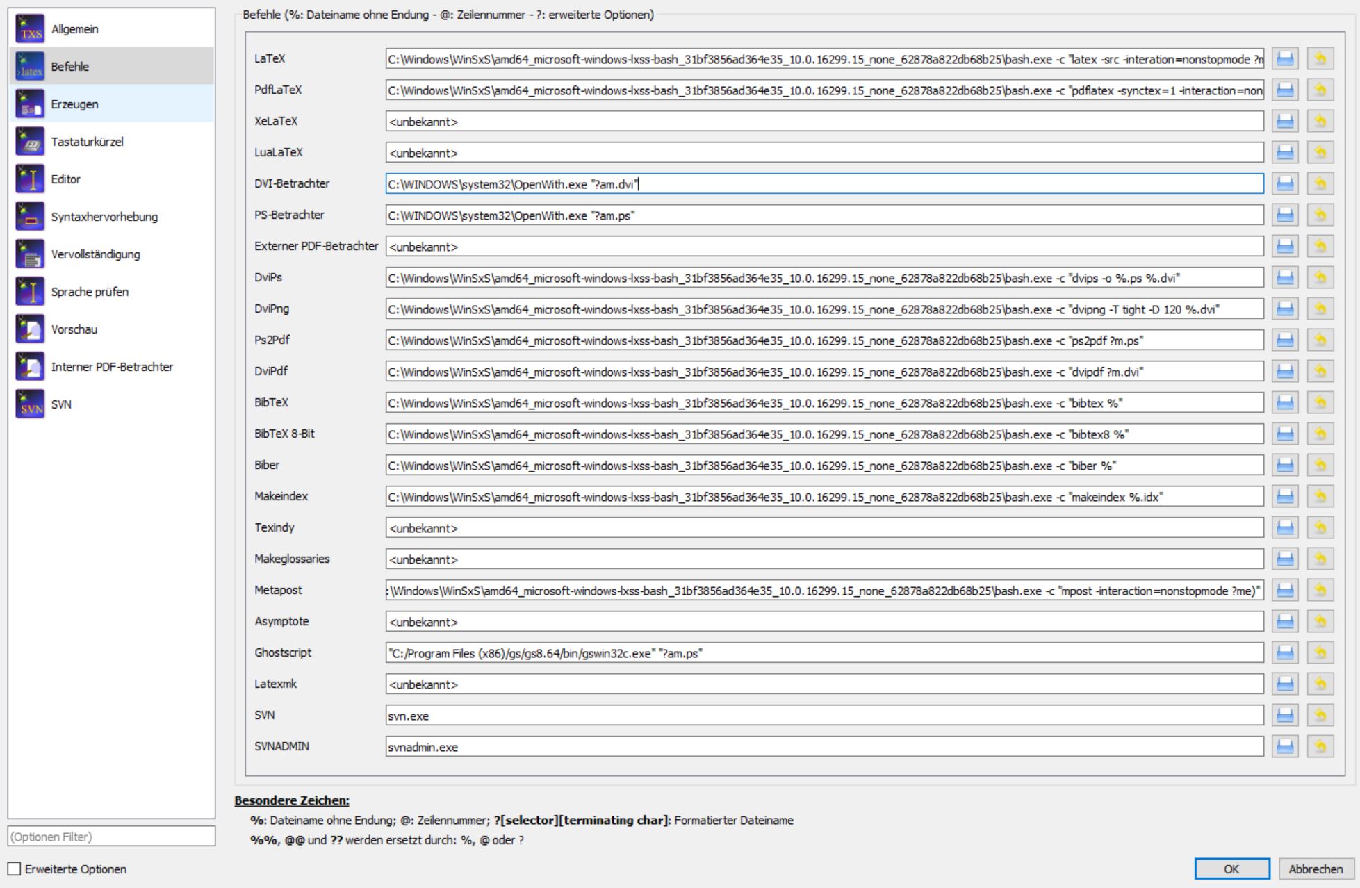 texstudio cannot find miktex